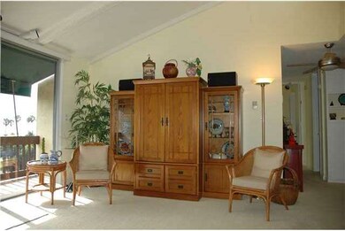 Media center in living room.