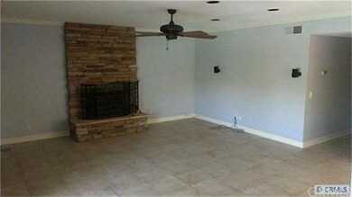 Family room fireplace