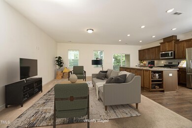 furnished living room