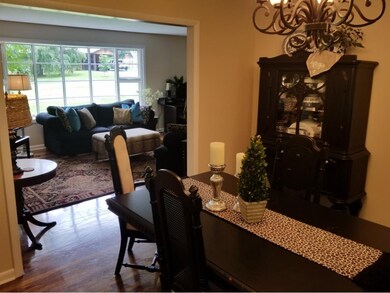 I love the flow from rooms