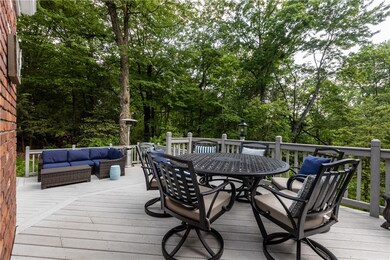 View of deck off of main level