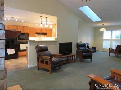 View from LR to Kitchen