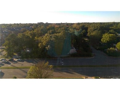 Lovely view of the trees with Monument square on t