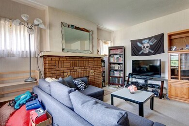 First floor unit living room.