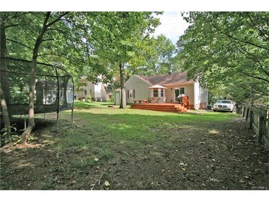 Rear View of house and Large Rear Deck(14ft x 20ft