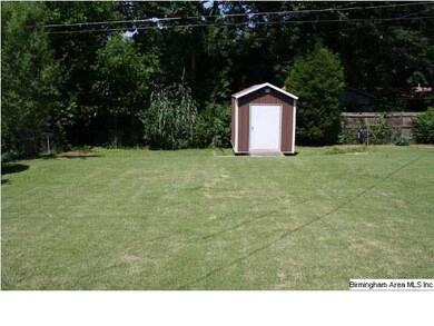 Large level back yard.