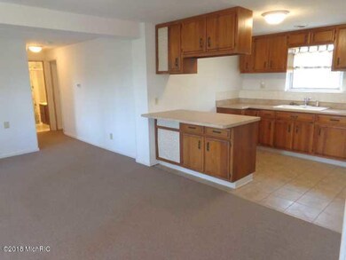 view of kitchen from the living room