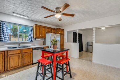 Entry into Kitchen Area