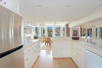 Main home kitchen overlooking Bay