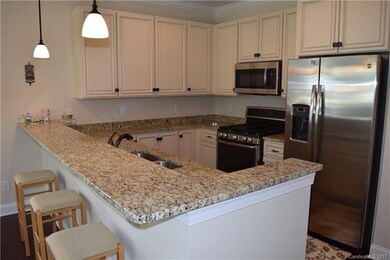 Kitchen-granite counters and stainless steel appli