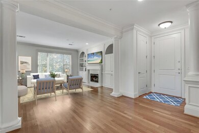 Entry Foyer and Living Room - Virtually Staged