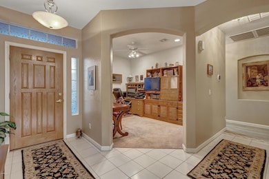 Entryway and den