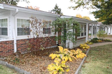 front landscaping area