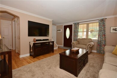 Opposite angle view of the living room showing the
