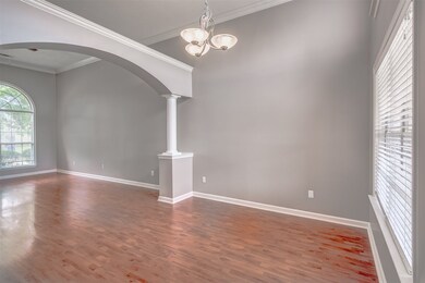 Featuring wood laminate floor.