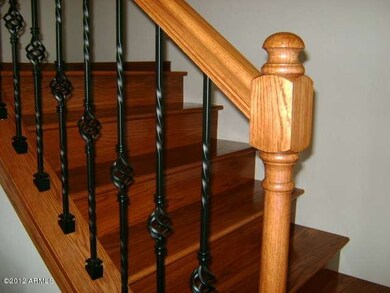 Stairway railing