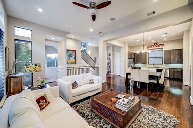 You'll enjoy a seamless flow from the living room