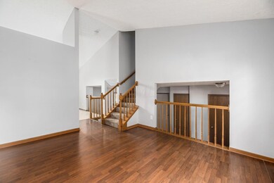 Dining Room with view down to entry