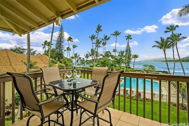 view from lanai off of living/dining area