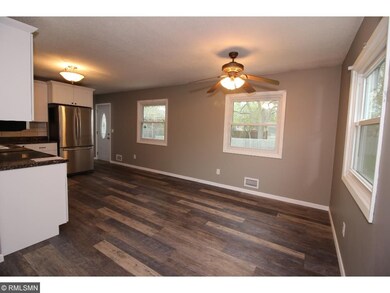 plenty of room for a large dining room table!