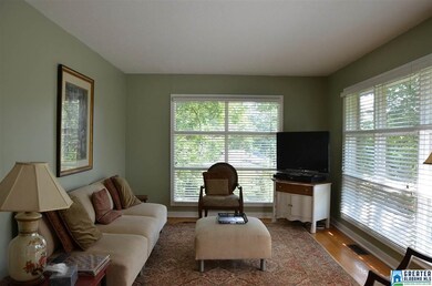 This spacious living room features so much natural