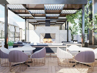 Rooftop Fireplace