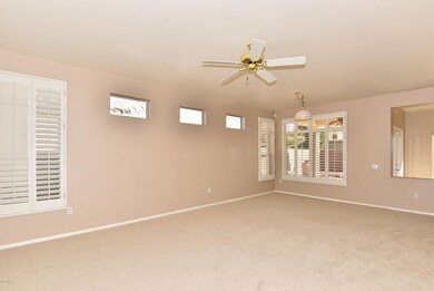 Living/Great room and dining area.