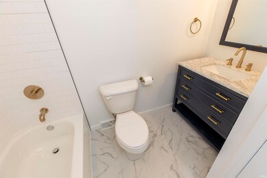 Newly remodeled bathroom