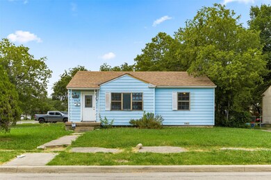 View of front of house with a front lawn