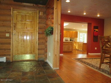 Entry with Slate Flooring