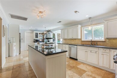 View towards the breakfast nook and mudroom.