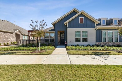 View of front of home featuring a front lawn