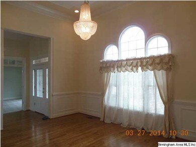 14 ft ceiling in formal dining room with beautiful