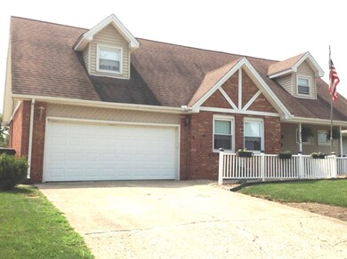Concrete Driveway--Two Car Attached Garage