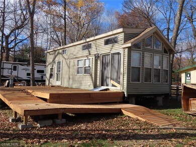 Front of the Park Model RV