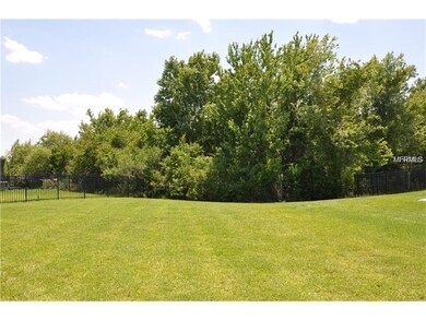very private and oversized lot backing to conserva