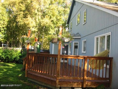 Wonderfully larger back deck