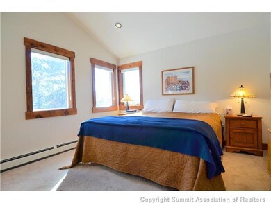 Master Bedroom. Awesome views of Buffalo Mountain
