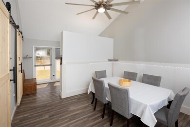 Large dining room.