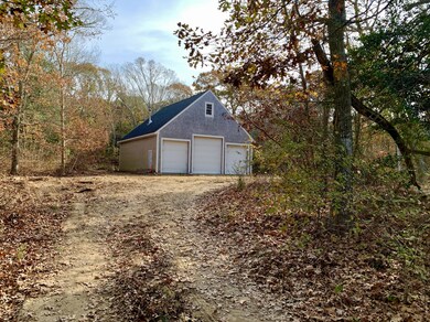 126 Plum garage from drive