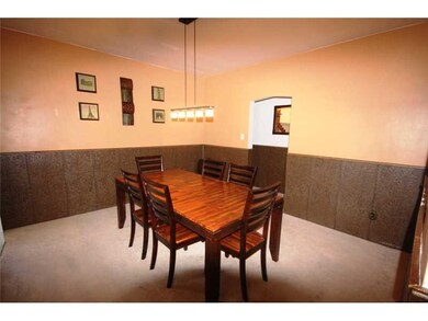 Dining Room. The sizable Dining Room with a Built 