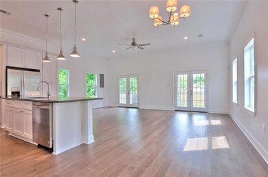 Gorgeous, open living and dining with tons of ligh