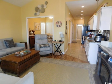 Living room with baseboards