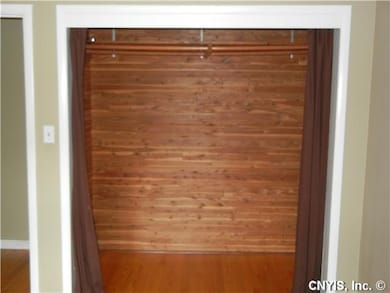 Bedroom Cedar closets in every bedroom