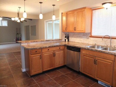 Remodeled kitchen and dinette.