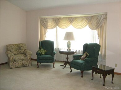 Living Room front bay window