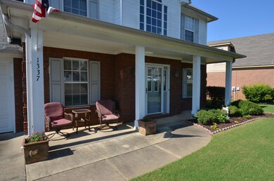 Covered front porch
