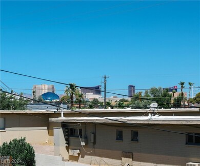 View of the world famous Las Vegas Strip and Spher