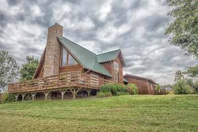 Side view of the house