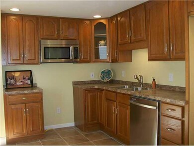 Kitchen New kitchen, beautiful ceramic tile floor,